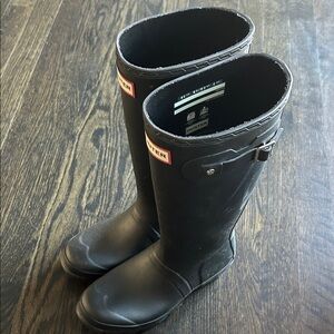 Hunter Classic Black Waterproof Boots